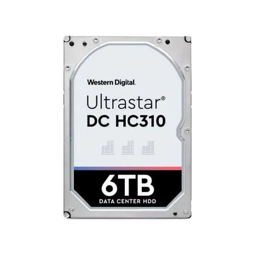 Жесткий диск/ HDD WD SAS Server 6Tb Ultrastar 7200 12Gb/s 256MB 1 year warranty (HUS726T6TAL5204)