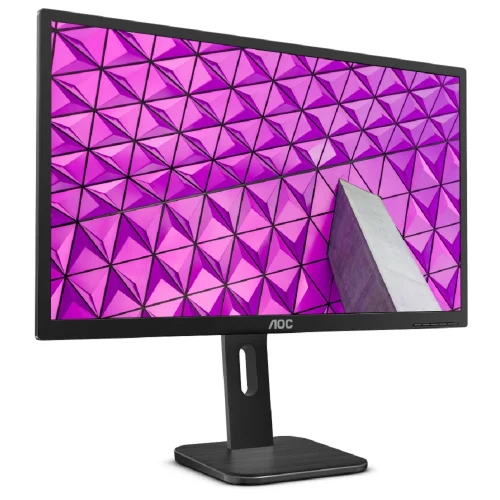 LCD AOC 23.8 24P1 черный {IPS 1920x1080@60Hz 5ms 178/178 250cd 1000:1 Frameless HDMI1.4 DisplayPort1.2 DVI D-Sub USB3.0x4 AudioOut 2Wx2 Pivot} (24P1#NTL) фото 2