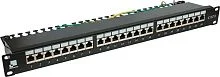 Патч-панель Патч-панель LANMASTER 24 порта с индикаторами, STP, кат.6, 1U (LAN-PPI24S6)