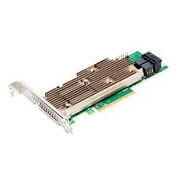 RAID-контроллер Broadcom 9460-8i SGL (05-50011-02) PCIe 3.1 x8 LP, SAS/ SATA/ NVMe, RAID 0,1,5,6,10,50,60, 8port(2 * int SFF8643), 2GB Cache, 3508ROC (05-50011-02009 / 03-50011-33009)