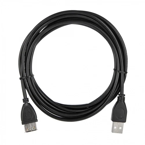 Кабель ACD Кабель ACD-U2AAF-30L |ACD-U2AAF-30L| USB 2.0, A male - A feмale, ТТХ: |ACD-U2AAF-30L| (7/ 0.12BC+PE)*1P+(7/ 0.12BC+PE)*2C+7/ 0.12BC+AL+PVC OD4.0, Черный, 3м (742064)