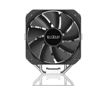 Кулер для процессора/ CPU Cooler PCCooler PALADIN 400 (200W, 4-pin PWM, 157mm, Al/Cu, 4x6mm, 1x130mm, 76.85CFM, 29dBA, 1600RPM, S: 1851/1700/1200/115X, AM5/AM4, silver, black)