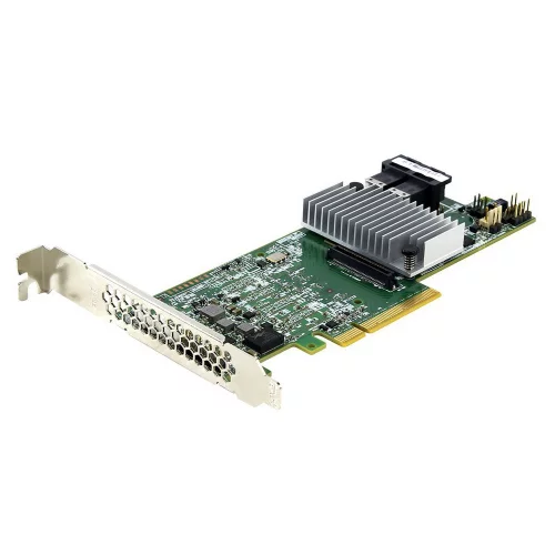 RAID-контроллер Broadcom 9361-8i(2G) SGL (LSI00462 / 05-25420-08А) PCIe 3.0 x8 LP, SAS/ SATA 12G, RAID 0,1,5,6,10,50,60, 8port (2*int SFF8643), Cache 2GB, 3108ROC, RTL {5} (05-25420-08A / 03-25420-08А)