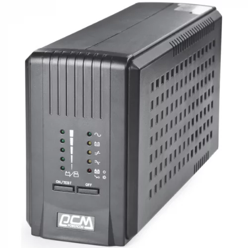 Источник бесперебойного питания Powercom Smart King Pro+ SPT-700 560Вт 700ВА черный/ UPS Powercom Smart King Pro+ SPT-700 560W 700Va black (ID 1154033) (SPT-700-II)
