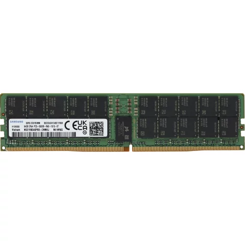 Модуль памяти Samsung 64GB DDR5 M321R8GA0PB0-CWM PULL 5600MHz DIMM 2Rx4 Registred ECC (M321R8GA0PB0-CWM_PULL)