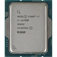 Процессор Intel Core i7-14700F (2.1GHz/ 33MB/ 20 cores) LGA1700 OEM, TDP 65W, max 192Gb DDR4-3200 DDR5-5600, CM8071504820816SRN3Z