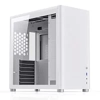 Корпус JONSBO D40 White без БП, боковая панель из закаленного стекла, mini-ITX, micro-ATX, ATX, белый
