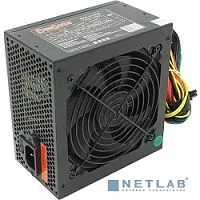 Блок питания Exegate EX219465RUS Блок питания 600W ExeGate XP600 (ATX, 12cm fan, 24pin, 4+4pin, PCIe, 3xSATA, 2xIDE, black) {10} (856270)