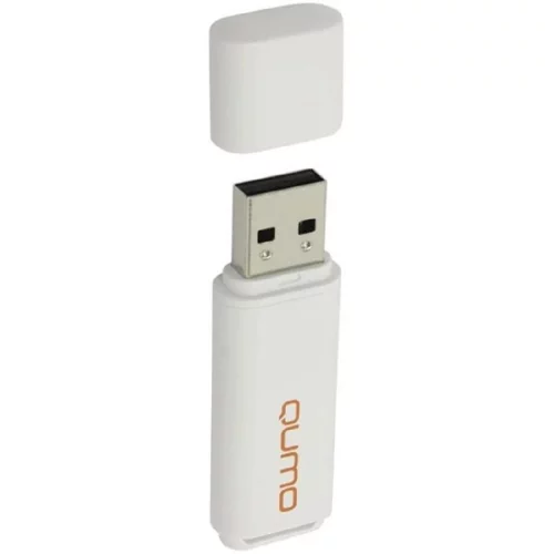 USB 2.0 QUMO 64GB Optiva 01 White [QM64GUD-OP1-white] фото 2