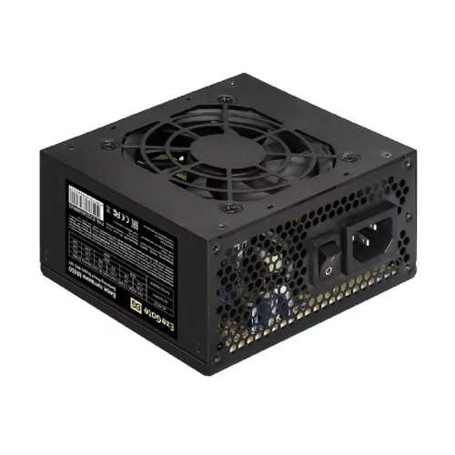 Exegate EX234946/ 251768 RUS Блок питания 450W ITX-M450, SFX, 8cm fan, 24+4pin, 2*SATA, 1*FDD, 1*IDE (EX234946RUS) фото 2