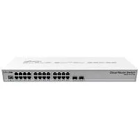 Коммутатор MikroTik Cloud Router CRS326-24G-2S+RM 24x GbE (CRS326-24G-2S+RM)