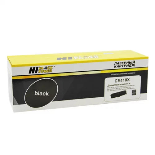 Картридж Hi-Black HB-CE410X (98927805) (98927805) Картридж Hi-Black HB-CE410X, черный, 4000 страниц, для HP CLJ Pro300 Color M351/ M375/ Pro400 M451/ M475 (98927805)