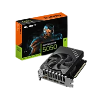 Видеокарта Gigabyte PCI-E 5.0 GV-N5050D6-8GD 1.0 NVIDIA GeForce RTX 5050 8Gb 128bit GDDR6 2572/20000 HDMIx2 DPx2 HDCP Ret