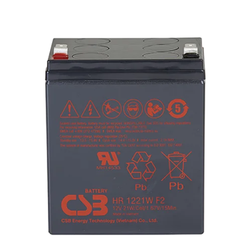 CSB Аккумуляторная батарея для ИБП (12V/ 5.25Ah) (HR1221W F2 CSB)