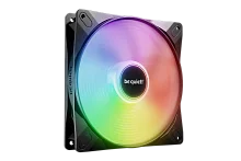 Кулер для корпуса/ Case Cooler be quiet! LIGHT WINGS LX 140mm PWM high-speed (140x140x25mm, 4-pin PWM, ARGB, 75.3CFM, 30.5dBA, 1800RPM, Black) (BL129)