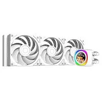 Вентилятор для процессора ID-COOLING FX360 LCD PE WHITE (жидк. охл., 3x120mm, Al, PWM 2450rpm, 34.3 dB, 4 pin, 350Wt, LCD) (FX360 LCD PE WHITE)