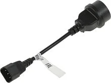 Кабель Powercom SCUT IEC-320 C14 to Socket Type-F 250V 10A (SCUT#MLN)