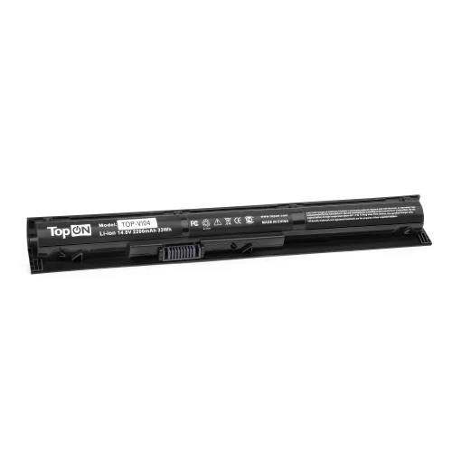 Аккумулятор для ноутбука HP 15, 17, Pavilion 15, 17, ProBook 450 G2, 455 G2 14.8V 2200mah PN: VI04 (TOP-VI04)