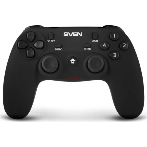 Беспроводной геймпад SVEN GC-3050 (13 кл. 2 мини-джойстика, D-pad, Soft Touch, PC/PS3/Xinput) (SV-016005)