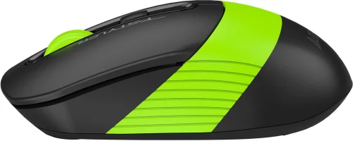 Мышь A4Tech Fstyler FG10CS Air черный/ зеленый оптическая (2000dpi) silent беспроводная USB для ноутбука (4but) (FG10CS AIR SPORTS GREEN) фото 5