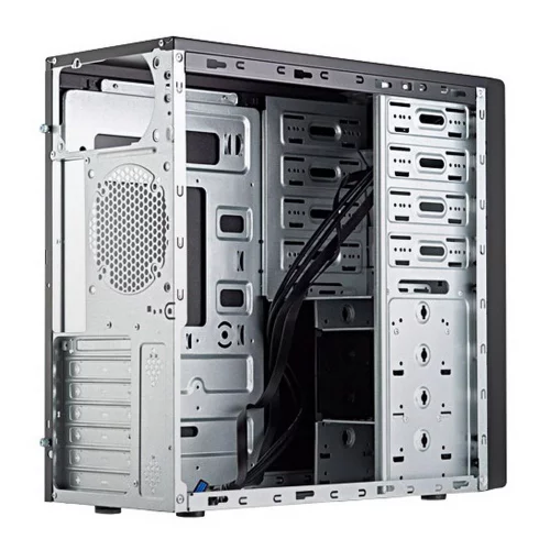 Корпус FoxLine Case Foxline FL-886-FL500S-U32 |FL-886-FL500S-U32| ATX case, black, w/ PSU 500W 12cm, w/ 2xUSB3.0, w/ pwr cord, w/ o FAN фото 2