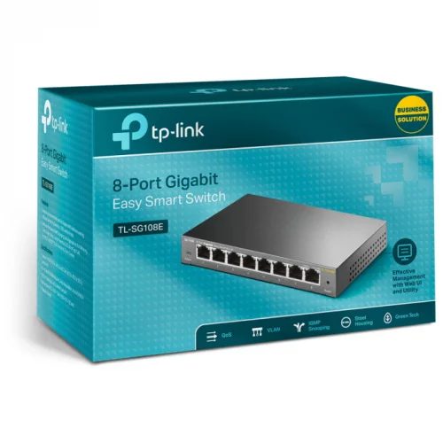 Коммутатор TP-LINK 8x RJ45 (TL-SG108E) фото 5