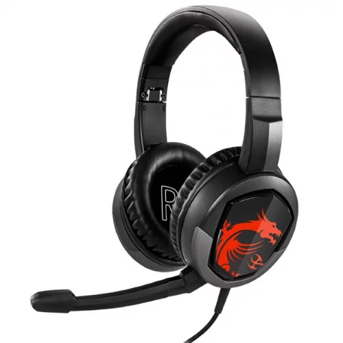 Гарнитура MSI Immerse GH30 Wired, 1.5 m, Black (S37-2101000-SV1)