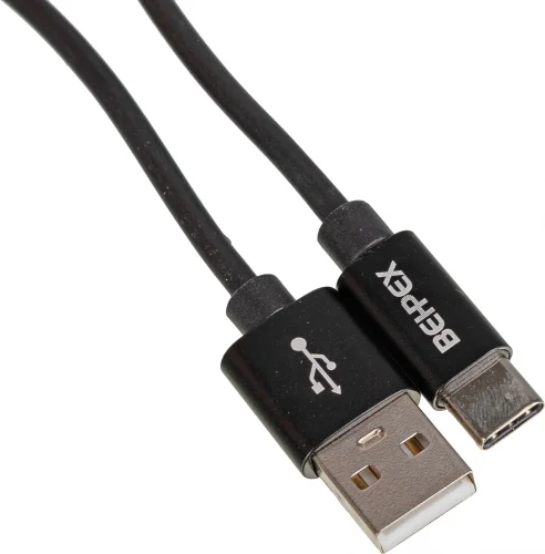 Кабель USB (m)-USB Type-C (m) 1м черный (1491095) (1491095#MLN) фото 2