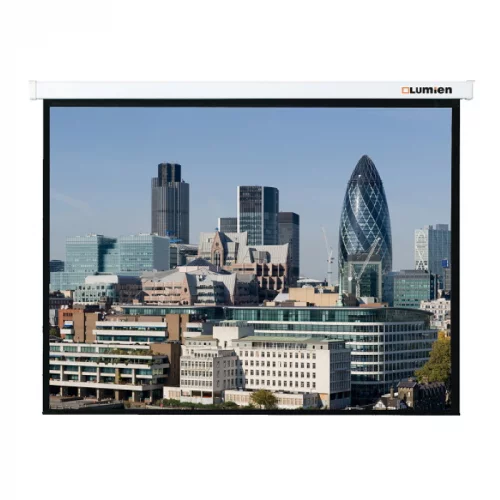 Экран с электроприводом Lumien Master Сontrol, 4:3, 153 х 203 см, MW (LMC-100108)