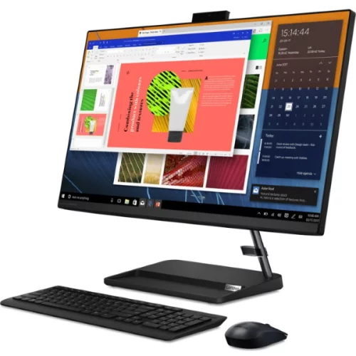 Моноблок Lenovo IdeaCentre AIO 3 27ALC6 27 FHD, Ryzen 7 5700U, 8GB, 512GB SSD, DVD-RW, BT, WiFi, Win11 [F0FY00A5RK] фото 3