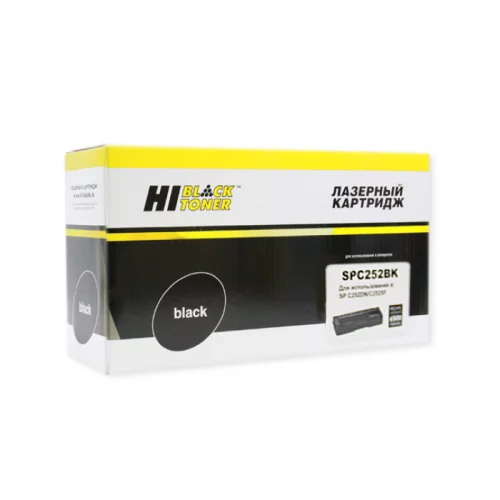 Картридж Hi-Black HB-SPC252Bk черный 6500 страниц для Ricoh Aficio SPC252DN/ C252SF (301020550)