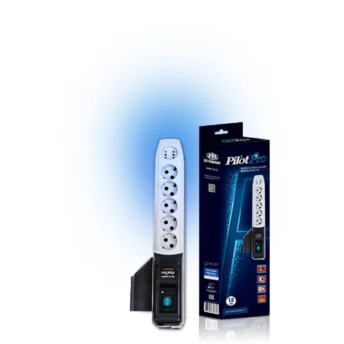 ZIS Сетевой фильтр Pilot - Pro {5 евро, 1 росс.} 7 м [арт. 027/арт.080] (PILOT - PRO 7)