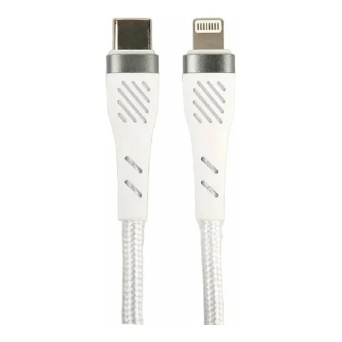 PERFEO Кабель USB C вилка - Lightning вилка, 60W, белый, длина 1 м., POWER (C1004)