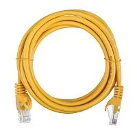 Кабель ACD Патч-корд ACD-LPU5E-20Y |ACD-LPU5E-20Y| Cat5e UTP 24AWG 4Pair, 7/ 0.18мм CCA Желтый,2.0м, (741524)