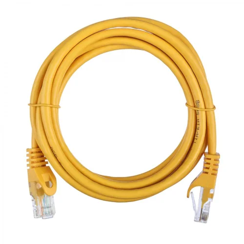 Кабель ACD Патч-корд ACD-LPU5E-20Y |ACD-LPU5E-20Y| Cat5e UTP 24AWG 4Pair, 7/ 0.18мм CCA Желтый,2.0м, (741524)