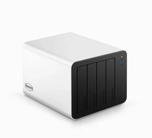 Система хранения данных TerraMaster F4-425 Plus tower NAS QC 3,4Ghz/ 8Gb(32)/ TRAID,RAID0,1,10,5,6/ up to 4 HDD SATA(3,5'/ 2,5')/ 3xM.2 2280 NVMe/ 3xUSB 10Gb(Type A) 1xUSB 10Gb(Type-C)/ HDMI/ 2x5GbE RJ-45/ 1xPS/ 1YW(repl. F4-424) (F4-425 PLUS-N95)