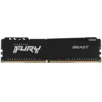 Оперативная память Kingston 16GB 3200MT/ s DDR4 CL16 DIMM 1Gx8 FURY Beast Black (KF432C16BB1/16WP)
