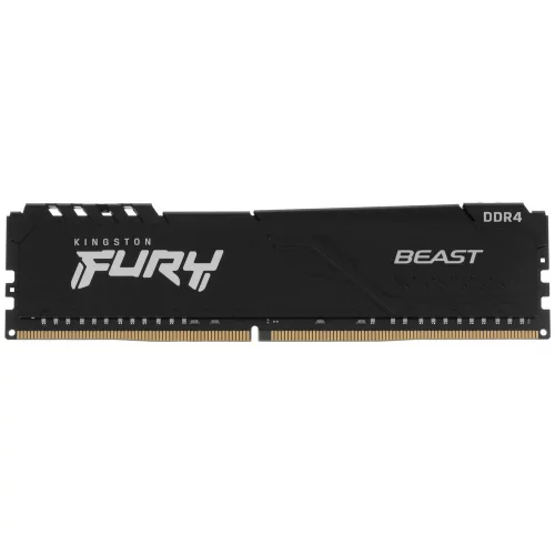 Оперативная память Kingston 16GB 3200MT/ s DDR4 CL16 DIMM 1Gx8 FURY Beast Black (KF432C16BB1/16WP)
