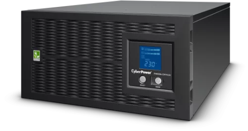 ИБП CyberPower PR6000ELCDRTXL5U, Rackmount, Line-Interactive, 6000VA/4500W, 8 IEC-320 С13, 2 IEC C19 розеток, 1 Hardwire 3-wire USB&Serial, RJ11/RJ45, SNMPslot, LCD дисплей, Black, 0.9х0.5х0.5м., 120кг./ UPS Line-Interactive CyberPower PR6000ELCDRTXL5U 60
