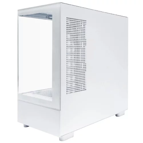 1STPLAYER MIKU Mi5 ARGB White / mATX / 3x120mm ARGB fans / Mi5-WH-2FC7R-W-1FC7-W фото 3