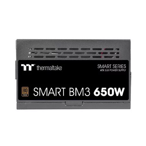 Блок питания Thermaltake Smart BM3 650 / Semi Modular/ Non Light/ Full Range/ Analog/ 80 Plus Bronze/ EU/ JP Main CAP/ All Flat Cables/ Gen 5 (PS-SPD-0650MNFABE-3) фото 4