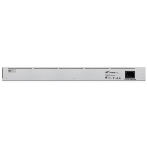 Коммутатор/ 24-port, Layer 2 PoE switch with a fanless cooling system.95W total PoE availability (USW-24-POE) фото 2