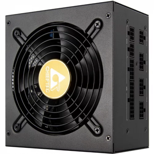 Блок питания 750W Chieftec Polaris, ATX 12V 2.3 PSU, APFC, Fan 120x120mm, 20+4 pin, 4x6+2-pin PCI-E, 3x4-pin IDE (Molex), 8x15-pin SATA, 80 plus Gold (PPS-750FC) фото 2