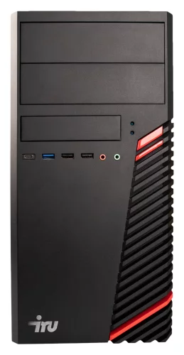 ПК IRU Home 310H5SM MT i3 10100 (3.6) 16Gb SSD240Gb UHDG 630 Windows 11 Professional 64 GbitEth 400W черный (1885562)