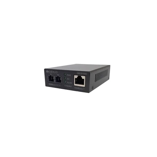ORIGO OMCG10SC/A1A Медиаконвертер 1000Base-T / 1000Base-LX (SC), 1310 нм, одномод, до 10 км