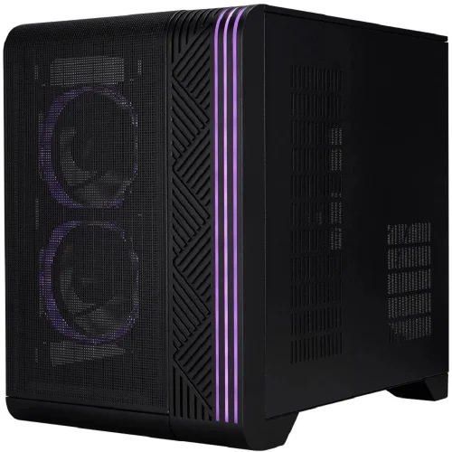 1STPLAYER VT5 ARGB Black / mATX / 3x120mm ARGB fans / VT5-BK-3FS7 фото 3