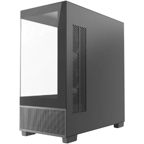 Powercase Корпус Vision Micro S4B, Tempered Glass, Type-C, 3x 120mm ARGB PWM Fan, ARGB+PWM HUB, чёрный, mATX (CVMMSHB-A3) фото 3