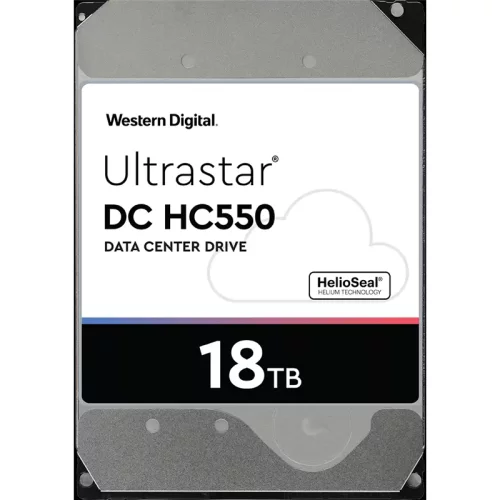 Жесткий диск/ HDD WD/HGST SATA Server 18Tb Ultrastar 7200 6Gb/s 512MB 1 year warranty (WUH721818ALE6L4)