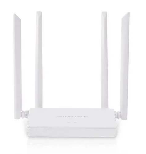 Двухдиапазонный гигабитный роутер Wi-Fi 5 Mesh Router Tech Jeton AC1200 Air, белый