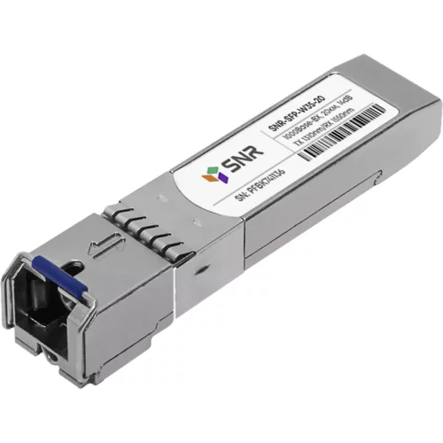 Модуль/ Модуль SFP оптический, дальность до 20 км (14dB), 1310нм, индустриальный (SNR-SFP-W35-20-I)